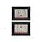 Homeroots Set Of Two Hot Bath 1 Black Framed Print Bathroom Wall Art, 2PK 405915 - alternate 4
