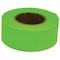 C.H. Hanson Flagging Tape, 150 ft L, 1316 in W, Fluorescent Lime, PVC 17001 - alternate 1