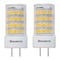 Bulbrite 60-Watt Equivalent T4 Non-Dimmable Bi-Pin (GY6.35) LED Light Bulb Soft White Light, 2PK 861599 - alternate 1