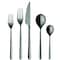 Mepra Linea Flatware Set - 20 Pieces - Black Gold 108722020 - alternate 1