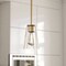 Vaxcel Beverly Gold Muted Brass Mini Pendant Ceiling Light Clear Glass Shade, LED Compatible P0397 - alternate 8