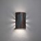 Luxury Lighting Masons Select 10 in Ceramic Backlit Slate Look Outdoor Wall Light, Painted Grey Slate Finish, 2PK (2) SL510-GrSl-ud-7 - alternate 1