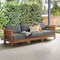 Alaterre Furniture Alaterre Barton 3 Seater Outdoor Sofa with Gray Cushions for Patio Natural Finish 80-BARTON-3SOFA-G - alternate 8