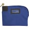 Controltek Carrying Case Cash, Coin, Document, Card, Check, Royal Blue, Canvas Body, 8.5in Height x 11in Width 530312 - alternate 1
