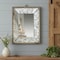 Homeroots 12" Silver Metal Framed Antiqued Glass Accent Mirror 484981 - alternate 6