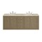 James Martin Vanities Chicago 72" Double Vanity, Walnut Whisper, w/ 3 CM Tajnar Eclos Top w/FreePower Wireless Charger 503-V72-WLW-FTJR - alternate 8