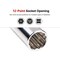 Tekton 1/4 Inch Drive x 4.5 mm Semi-Deep 12-Point Socket SHD04303 - alternate 6