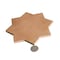 Apollo Tile Seville 7 x 7 in. Matte Terracotta Porcelain Star Wall and Floor Tile 5.31 sq ft/case, 34PK TNG88STRCOTA - alternate 7