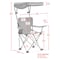 Life Is Good Max Shade Quad Folding Camp Chair With Tilt UV Sun Protection Canopy Navy Blue QC50CPLG-24SL-1 - alternate 4