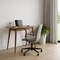 Homeroots 32" Brown Solid Wood Writing Desk 723444 - alternate 6