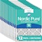 Nordic Pure 20x20x2 Pleated Air Filter, High Capacity, Electrostatically Charged Synthetic Media, MERV 14 20x20x2M14-12 - alternate 1