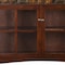 Homeroots 44in Brown Wood With Glass Sideboard with Two Doors 401670 - alternate 7