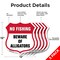 Signmission No Fishing Shield Sign Beware Of Alligat, 12 inch X 12 inch, Aluminum Metal Sign, 5PK SHI-A-5Pack-12-394 - alternate 4