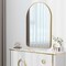 Homeroots 39" Gold Arch Metal Framed Bathroom Vanity Mirror 562897 - alternate 5