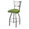 Holland Bar Stool Co 810 Contessa Stainless Steel 36in Swivel Bar Stool with Canter Kiwi Green Seat 81036SS009 - alternate 1