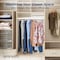 Serenelife Skirt and Pant Hanger with Adjustable Non-Slip Steel Clips, Premium Wooden, 360 degrees, 20PK SLWPHWH20 - alternate 4