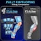 Serenelife Air Compression Leg Massager, Full Leg Massager with Heat and Compression, Portable and Adjustable SLLGMSGR41GY - alternate 4