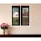 Homeroots Set Of Two Country Barns 3 Black Framed Print Wall Art, 2PK 405659 - alternate 4