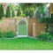 Nuvo Iron 33-in W x 56-in H Glossy Wht Benitoite Gate Arched 36-in W Opening SCHardware W/Dbl Side Handle IBGA3356GW - alternate 6