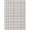 Homeroots 5' X 8' Pink And Gray Plaid Washable Indoor Outdoor Area Rug 601351 - alternate 8