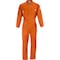Ironwear 9 oz CAT 2 Flame Resistant Cotton Coveralls with 7 Pockets, Orange, 42 6500FR-O-42 - alternate 1