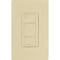 Lutron Lighting Dimmer, 1-Pole, 120V, Ivory PD-6WCL-IV - alternate 1
