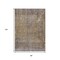 Homeroots 8' X 10' Brown And Ivory Abstract Washable Indoor Outdoor Area Rug 631086 - alternate 7