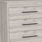 Homeroots 59" Light Gray Six Drawer Double Dresser 544020 - alternate 9