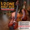 Pyle 1/2 Size Beginner Violin Starter Kit, Violin Starter Package with Travel Case & Bow, Extra Strings PGVILN15 - alternate 5