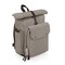Picnic Time Family Of Brands Carmel Roll Top Picnic Backpack Cooler with Utensil Set & Glass Water Bottles, Gray 529-10-105-000-0 - alternate 7