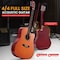 Pyle Steel String Acoustic Guitar Kit, 4/4 Full Size Cutaway All-Wood Guitarra Acustica with Premium PGSTGR007LB - alternate 5