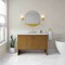 James Martin Vanities Hudson 48" Single Vanity, Honey Oak w/ 3 CM White Zeus Silestone Top 435-V48-HNO-3WZ - alternate 9