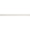 Apollo Tile Horizonte 0.5 x 8 in. Glossy Snow White Ceramic Pencil Trim Wall Tile 0.27 sq ft/case, 10PK FLT88SNWPENA - alternate 1
