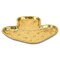 Homeroots 7in Gold Cast Iron Handmade Trinket Tray 713016 - alternate 5