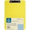 Business Source Flat Clip Plastic Clipboard, Green, 6PK BSN01867BD - alternate 2