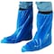 Workhorse Single Use Poly Shoe Covers, 3-Mil, 50PK WH 3MIL BTCVR BLUE - alternate 1