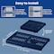Lockermate Adjust-A-Shelf Locker Shelf, Extends to Fit Your Locker, Perfect for School, Office, Gym, Blue 5024-NVY-2PK - alternate 4