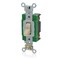 Leviton Wall Switch, 2 hp, Toggle, 30 A, Ivory 3031-2I - alternate 2