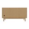 James Martin Vanities Vanity, without top, Light Natural Oak, 59.88 in W x 23.0 in D,  545-V60D-M-LNO - alternate 6