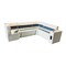 Horizon Mfg Premium 9 Piece Pontoon Furniture Set White/Navy/Blue Premium 002-AADK - alternate 1