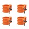 Mytee Products 5th Wheel King Pin Lock Heavy Duty Powder Coated Iron w/ Handle, 4PK MP-KPL-HDLx4 - alternate 1