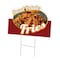 Signmission Sweet Potato Fries Die Cut Yard & Stake plastic coroplast window, 1216-Sweet Potato Fries C-DC-1216-DS-Sweet Potato Fries19 - alternate 1
