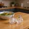 Homeroots Set of Two Clear And Silver Crystal Geometric Pepper Shakers 376099 - alternate 5