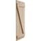 Ekena Millwork Rustic Three Board Joined Board-n-Batten Rough Cedar Faux Wood Shutters w/Z-Board, 16 1/2W x 76H, PR SHUBJZ16X76RCPR - alternate 15