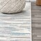 Jonathan Y Speer Abstract Linear Stripe Gray/Blue 4 ft. x 6 ft. Area Rug LUX106A-4 - alternate 7