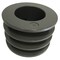 B&B Manufacturing Bushing 3 Groove V-Belt Pulley 3.75 inch OD 3B34SH - alternate 1
