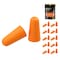 Klein Tools Disposable Polyurethane Foam Foam Earplugs, 10-Pair, Cylinder Shape, 33 dB, Orange, 10 PK 6054010 - alternate 1