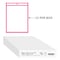 C-Line Products 9" x 12" Orange Stitched Neon Shop Ticket Holders, 15/BX 43912 - alternate 6