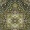 Homeroots 8' X 10' Olive Green Ivory And Brown Oriental Washable Indoor Outdoor Area Rug 600177 - alternate 5