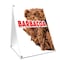 Signmission Barbacoa, 36 Inch x 24 Inch A-frame Yard Sign, Plastic Sign SBC-2436-Barbacoa - alternate 1
